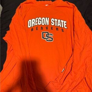 Oregon State Beavers Orange Long Sleeve Shirt